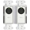 RDL DDB-BN2M 2 x 2 Wall-Mounted Bi-Directional Mic/Line Dante Interface (White)