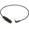 Remote Audio Unbalanced Adapter Cable XLR3F to 3.5mm RA TRS for Stereo Mini-Cam Inputs (18")