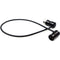 Remote Audio 3-Pin XLR Female Low-Profile to 3-Pin XLR Male Balanced Jumper Cable (18")