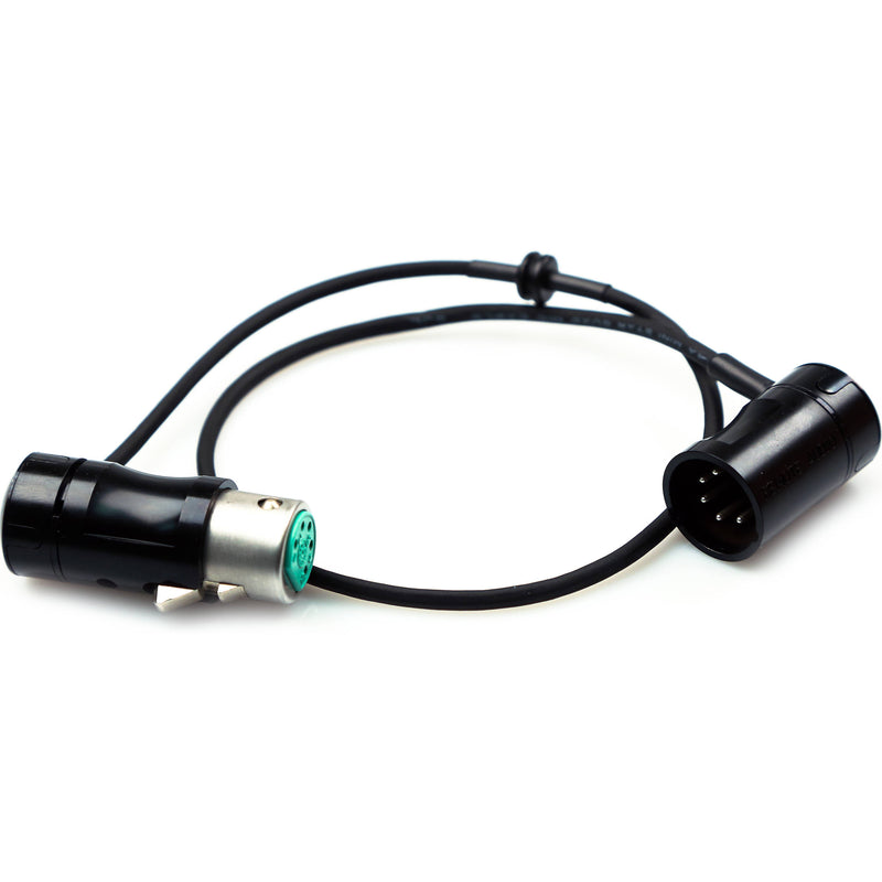 Remote Audio 5-Pin XLR Female Low-Profile to 5-Pin XLR Male Low-Profile Balanced Jumper Belden Star Quad Cable for Zeppelin Isolation Mount (16.5")