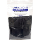 Remote Audio Ursa Tangle - Cut Your Own Application/30x15cm FurTangle for Lavs (Black)