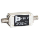RF Venue RF Band-Pass Filter (470 to 560 MHz)