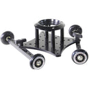 RigWheels RigSkate 2 Tabletop/Skater Dolly with 3" Riser and 100mm Bowl Adapter