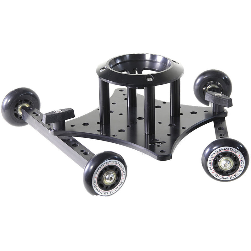RigWheels RigSkate 2 Tabletop/Skater Dolly with 3" Riser and 75mm Bowl Adapter