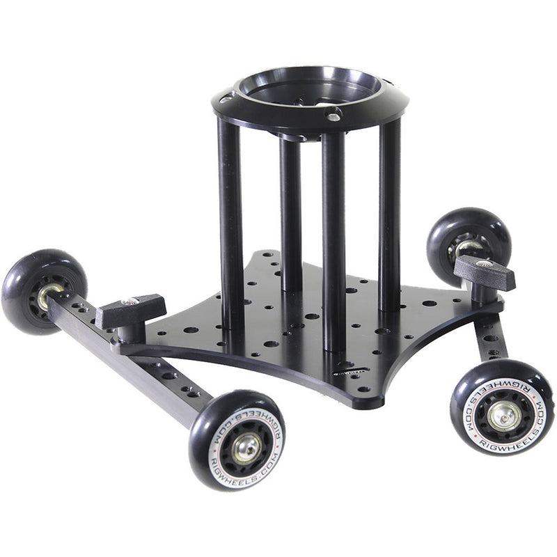 RigWheels RigSkate 2 Tabletop/Skater Dolly with 6" Riser and 100mm Bowl Adapter