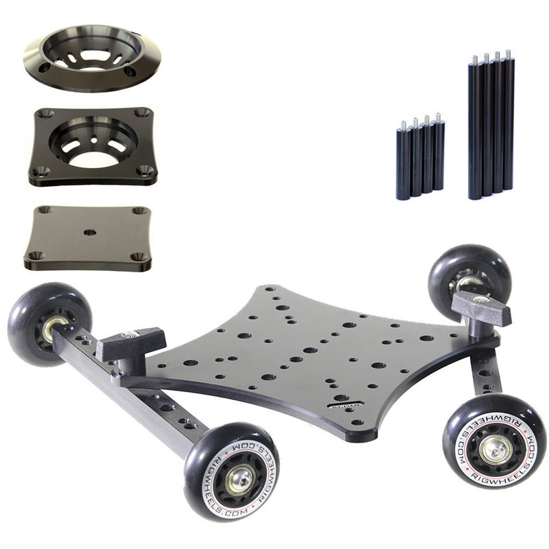 RigWheels RigSkate 2 Tabletop/Skater Dolly Complete Kit