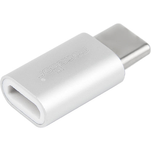 Rocstor USB-C Male to USB Micro-B Female Connector Adapter