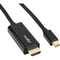 Rocstor 3' Mini Displayport to HDMI Cable M/M (Black)