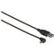 Rocstor USB Type-A to Right Angle Micro-USB Cable (1', Black)