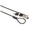 Rocstor Rocbolt R20 Slim Key Lock f/Thin Laptops/Devices-10mm Lock Head/6' Carbon Steel Cable/2 Keys