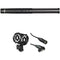 Rode NTG4 Shotgun Microphone with Shockmount and XLR-3M to Angled XLR-3F Cable Cable Kit