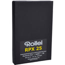 Rollei RPX 25 Black and White Negative Film (4x5", 25 Sheets)