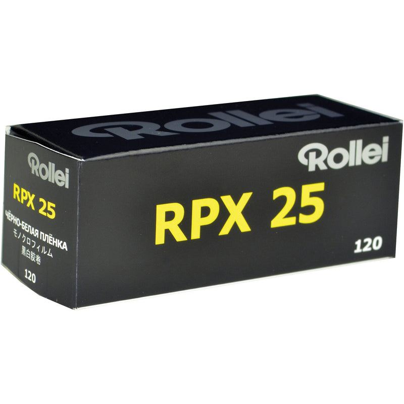 Rollei RPX 25 Black and White Negative Film (120 Roll Film)