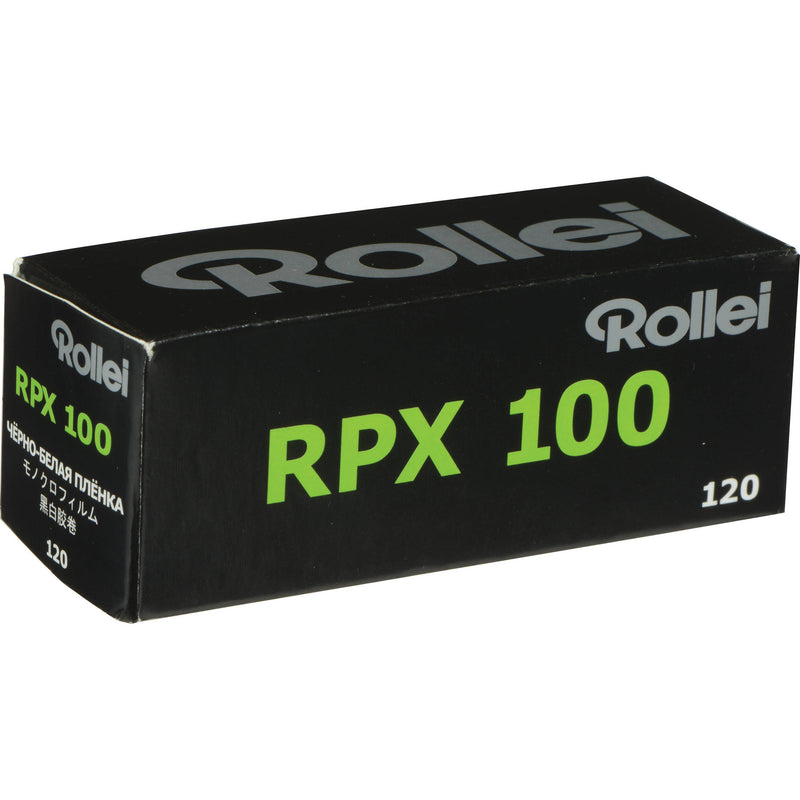 Rollei RPX 100 Black and White Negative Film (120 Roll Film)