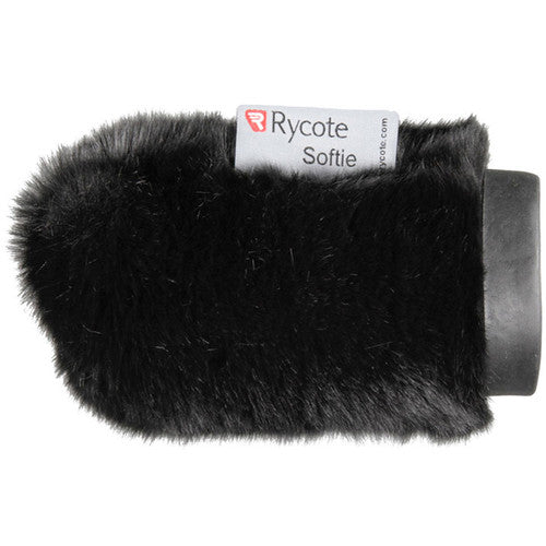 Rycote 7cm Standard Hole Black Fur Softie Windshield