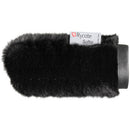 Rycote 12cm Standard Hole Black Fur Softie Windshield