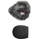 Rycote Shotgun Mic Foam and Windjammer Combo (5cm, Large Hole)