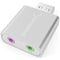 Sabrent AU-EMAC USB External Stereo Sound Adapter (Silver)