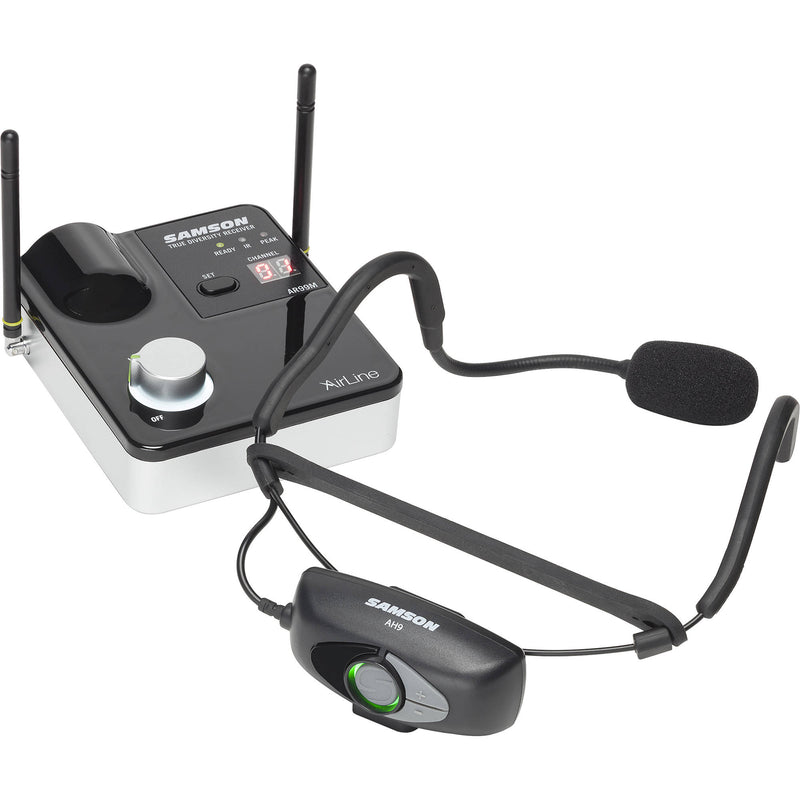 Samson AirLine 99m AH9 Wireless UHF Fitness Headset System (K: 470 to 494 MHz)