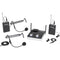 Samson Concert 288m Presentation Dual-Channel Wireless Lavalier & Headset Microphone System (D: 542 to 566 MHz)