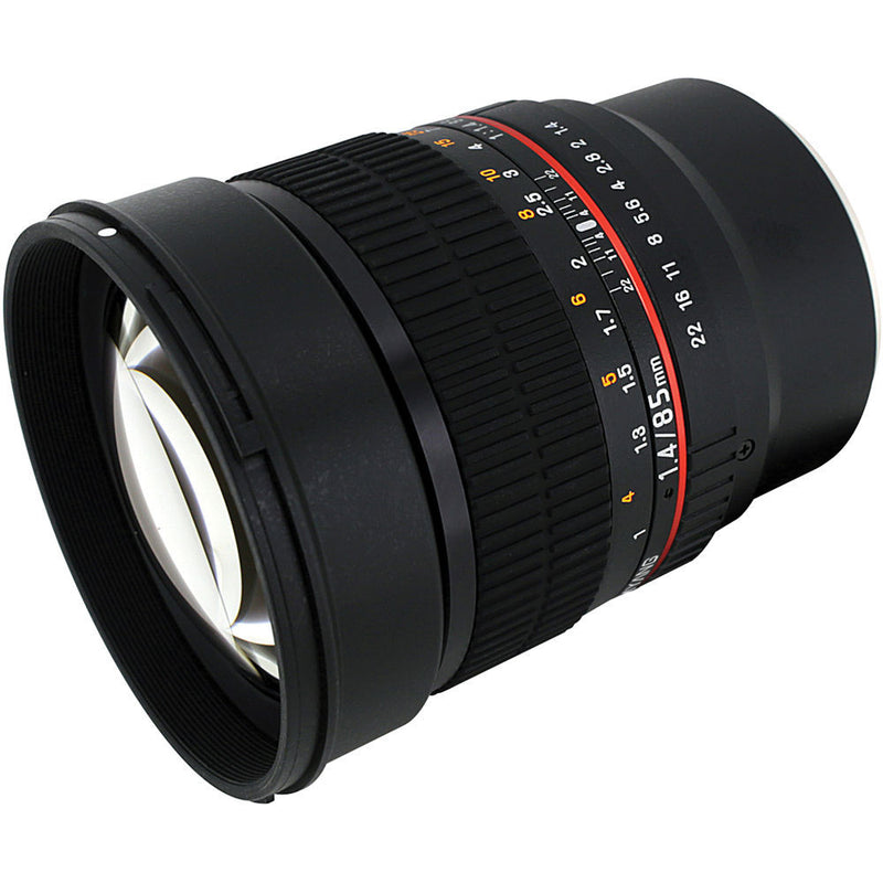 Samyang 85mm f/1.4 Aspherical IF Lens for Sony E-Mount Cameras