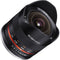 Samyang 8mm f/2.8 Fisheye II Lens for Fujifilm X Mount
