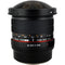 Samyang 8mm f/3.5 AS MC Fisheye CS II DH Lens for Sony E