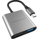 HYPER HyperDrive 4K HDMI 3-in-1 USB Type-C Hub (Space Gray)