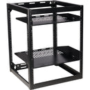 SANUS Component Series 15U Stackable Skeleton Rack (26")