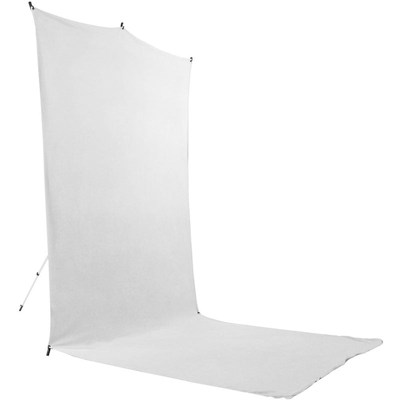 Savage Backdrop&nbsp;Extended&nbsp;Travel Kit (White, 5 x 12')