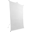 Savage Backdrop&nbsp;Travel Kit (White, 5 x 7')