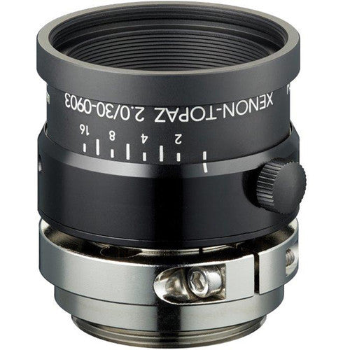Schneider Xenon-Topaz 30mm f/2.0 C-Mount Lens with P-Iris for 1.1" Sensors