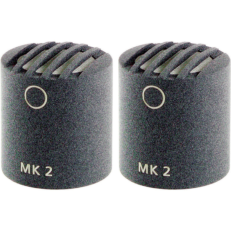 Schoeps MK2 Microphone Capsule (Matched Pair, Matte Gray)