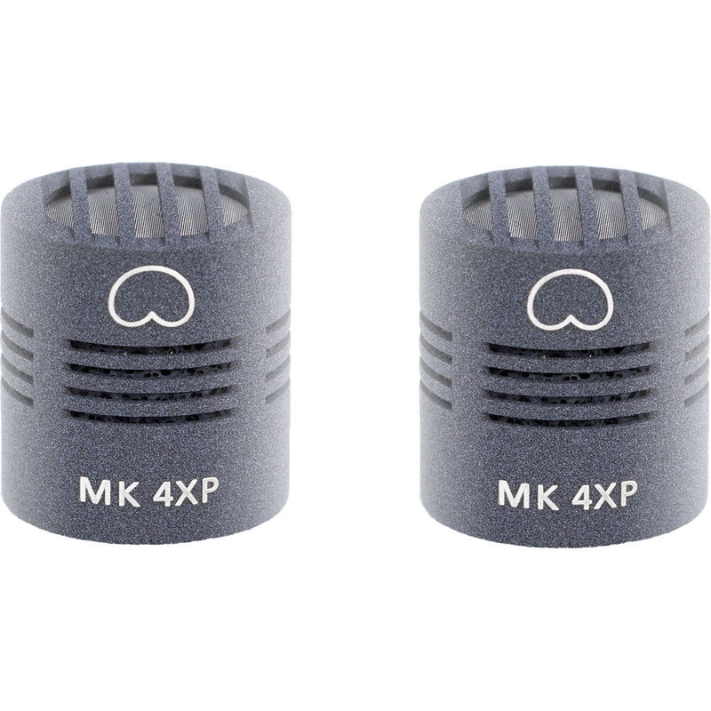 Schoeps MK4XPG Microphone Capsule (Matched Pair, Matte Gray)