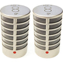 Schoeps MK 8 Microphone Capsule (Matched Pair, Nickel Finish)