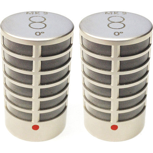 Schoeps MK 8 Microphone Capsule (Matched Pair, Nickel Finish)