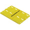 SD Card Holder Standard SD Memory Card 4 Slot Holder (Yellow)