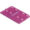 SD Card Holder Standard SD Memory Card 4 Slot Holder (Purple)