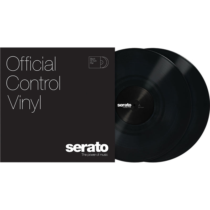 Serato 12" Serato Control Vinyl - Standard Colors - (Black) (Pair)