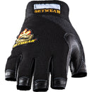 Setwear Leather Fingerless Gloves (Large)