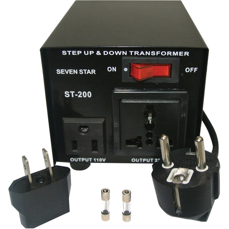 Sevenstar ST-200 Step Up/Step Down Transformer (200W)