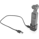 SHAPE Charging Port and 1/4"-20 Mount Adapter for Osmo Pocket