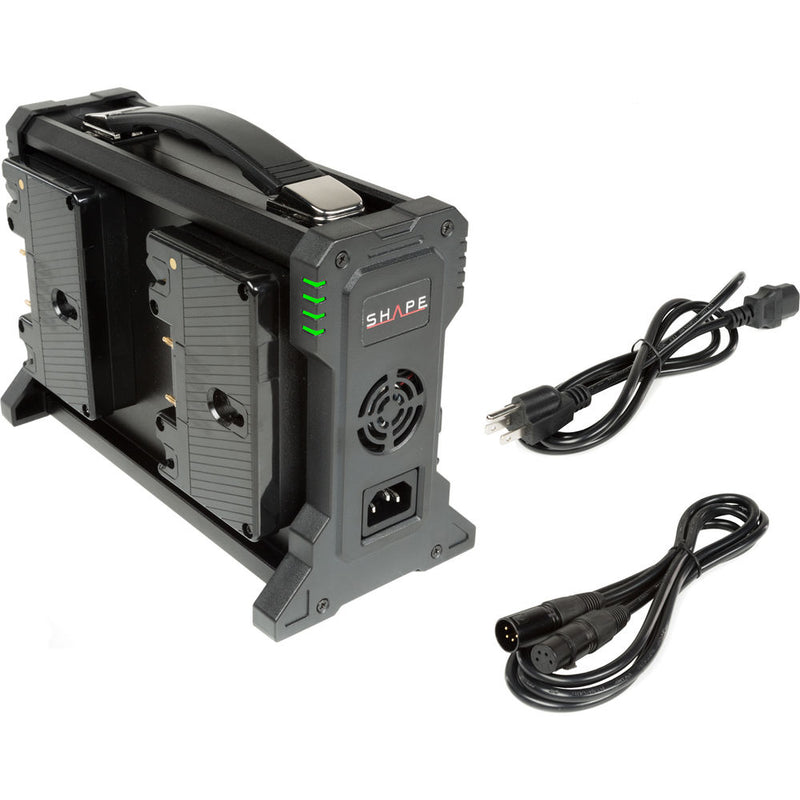 SHAPE Intelligent 4-Channel Gold-Mount Lithium-Ion Battery Charger