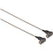 SHAPE Skinny 90&deg; BNC Cable (Black, 12")