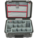 SKB iSeries 1813-7 Case with Think Tank-Designed Photo Dividers &&nbsp;Lid Organizer (Black)