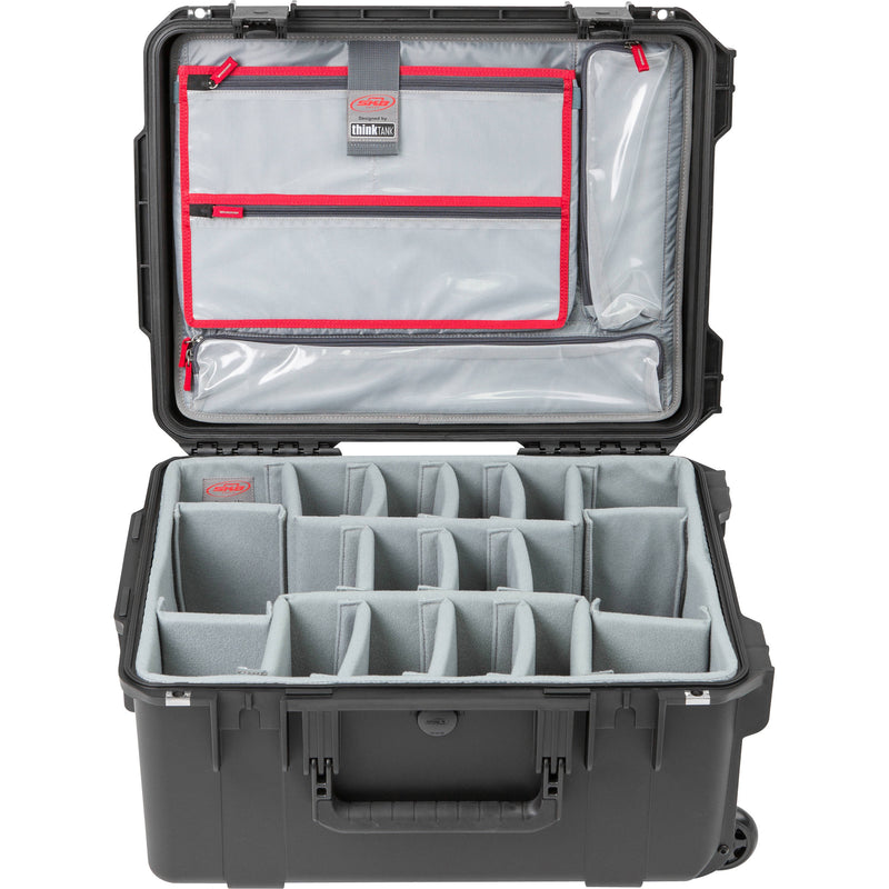 SKB iSeries 2015-10 Case with Think Tank-Designed Photo Dividers &Lid Organizer (Black)