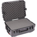 SKB iSeries 2215-8 Waterproof Utility Case with Wheels and Cubed Foam (Black)