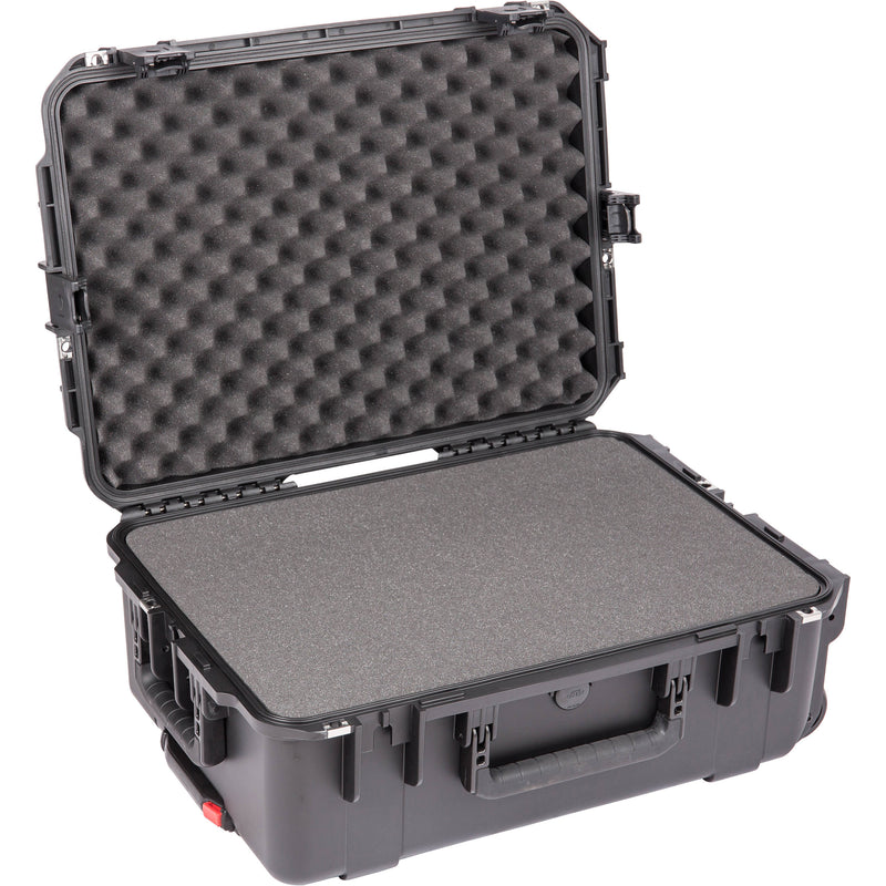 SKB iSeries 2215-8 Waterproof Utility Case with Wheels and Cubed Foam (Black)