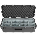 SKB iSeries 3613-12 Case with Think Tank-Designed Lighting/Stand Dividers &Lid Foam (Black)