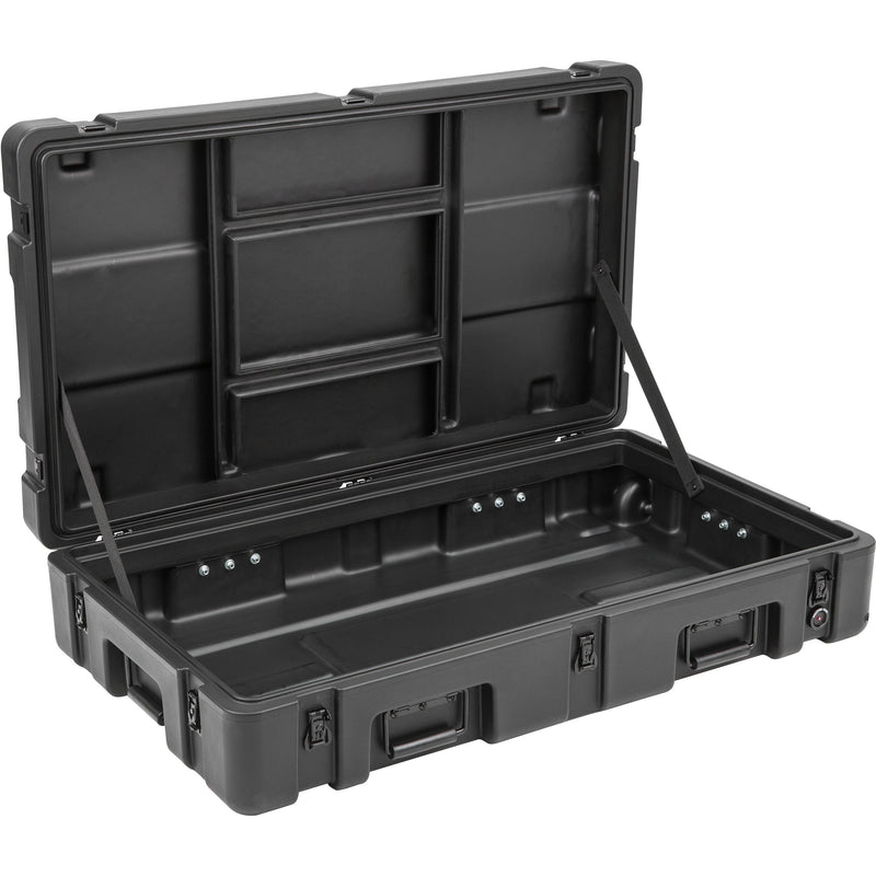 SKB R Series 3821-7 Waterproof Utility Case with Wheels (Black, No Foam)